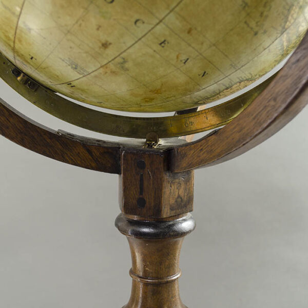 G.F. Cruchley 12-Inch Terrestrial Floor Globe, detail