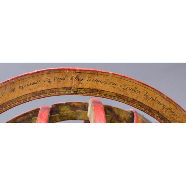 Louis-Charles Desnos Ptolemaic Armillary Sphere, detail