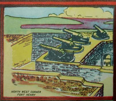 Pictorial Map, Kingston, Ontario, Historical Map
