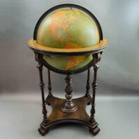 W. & A.K. Johnston/ Kittinger 18-Inch Terrestrial Floor Globe