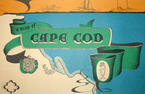 Pictorial Map, Cape Cod