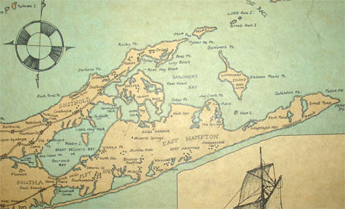 Detail of main map