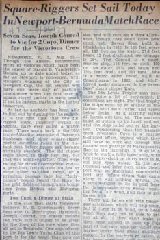 Yacht Square-Rigger Race Scrapbook