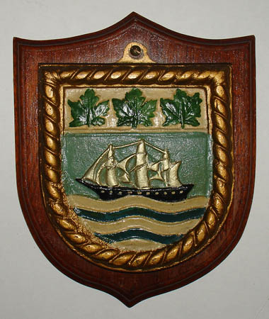 Relief Plaque, Royal Canadian Navy Ship Badges