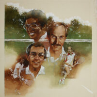 Original illustration for Tennis Our Way