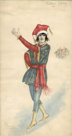 Russian Gypsy Man costume design