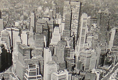 Lower Manhattan & Battery Park, detail