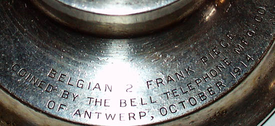 Detail of inscription