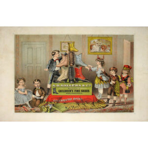 S.D. Sollers & Co. Children's Fine Shoes, advertising broadside