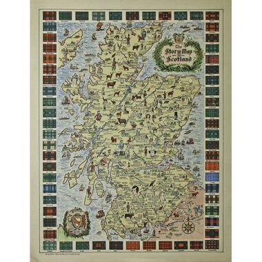 Colortext Story Map of Scotland