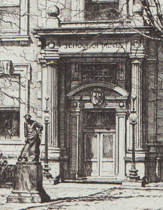 Columbia University School of Mines detail