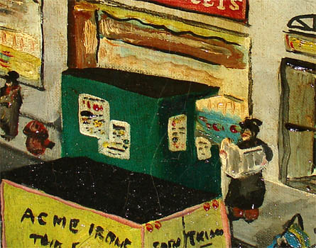 The Empire Theatre, detail