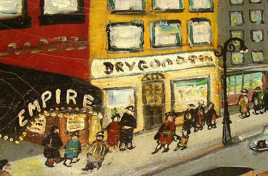 The Empire Theatre, detail