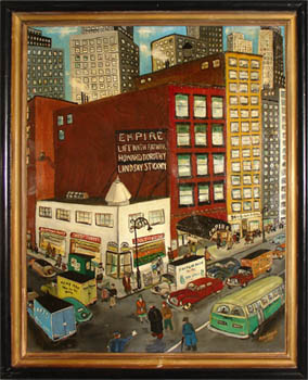 The Empire Theatre, detail