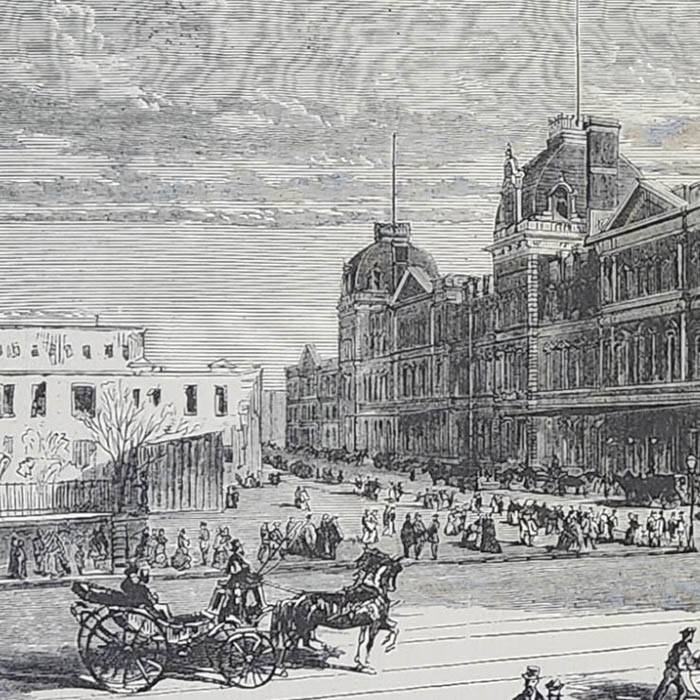Grand Central Depot, New York - 1872