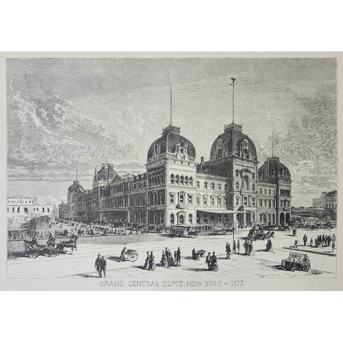 Grand Central Depot, New York - 1872