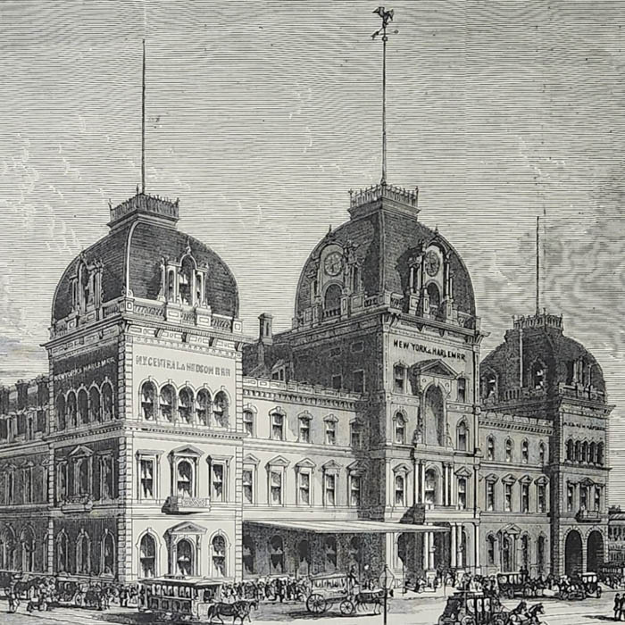 Grand Central Depot, New York - 1872