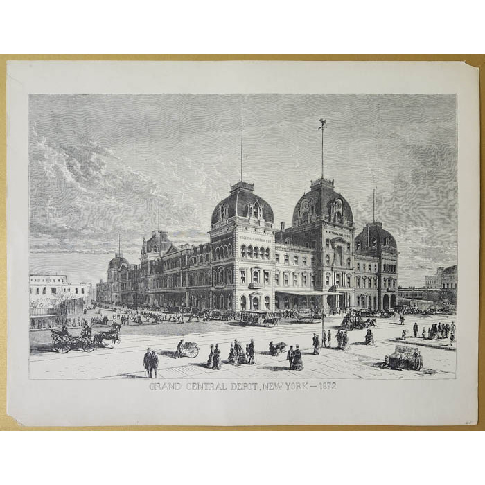 Grand Central Depot, New York - 1872
