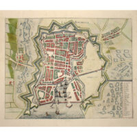 Jansson, Map of La Rochelle, France