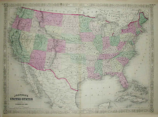 Map, United States