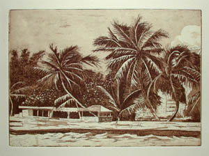 Triptych of Key West Views