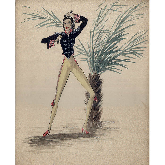 Katie Kuhn Costume Design: Matador-Inspired Outfit Dance Costume