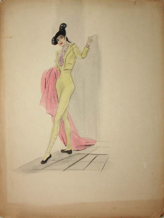 Katie Kuhn Costume Design: Dance Costume Yellow Matador Costume