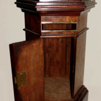 Box, Victorian Mahogany Letterbox