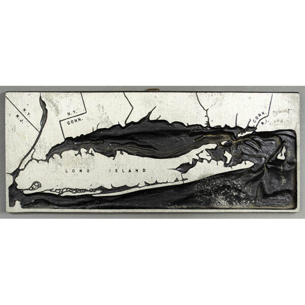 Topographical Map, Long Island