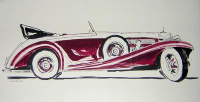 1938 Mercedes Benz 540K