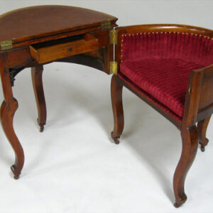 Library Furniture, Victorian Metamorphic Combination Table, Desk and Chair