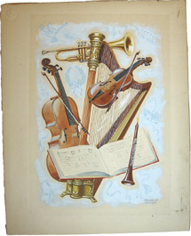 Trophy of Musical Instruments