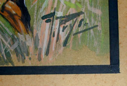 Detail of Orientalische Fauna