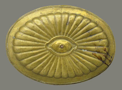 Book of Revelation Repousée Brass Plaque