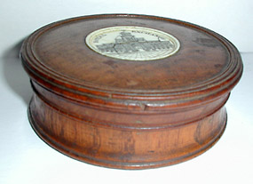 Box, Royal Exchange Wooden Relic