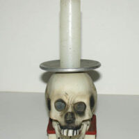 Candle Holder, Skull