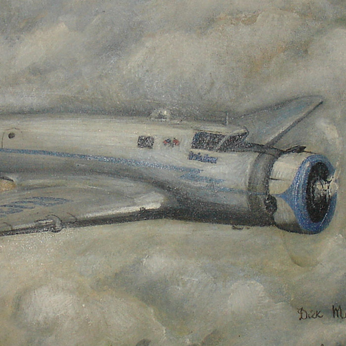 The Lady Peace Historic Airplane, detail