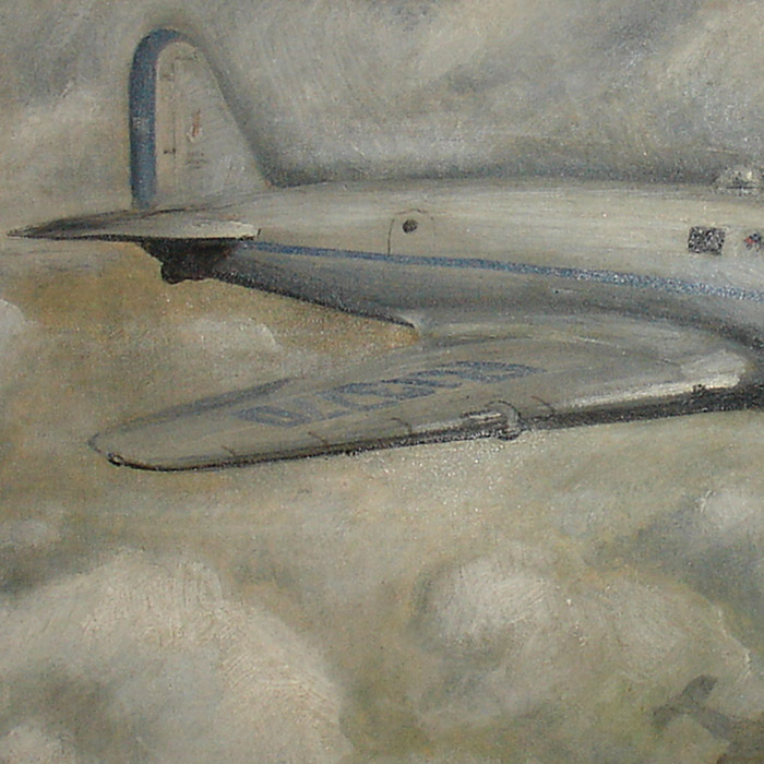 The Lady Peace Historic Airplane, detail