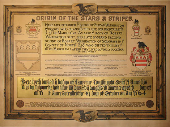 Origin of the Stars and Stripes