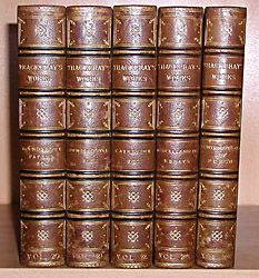 Books, The Works of William Makepeace Thackeray