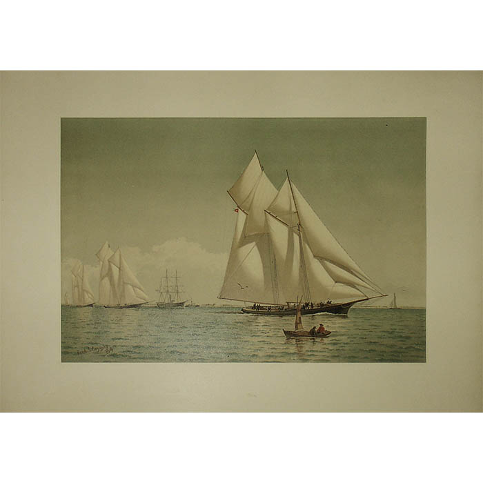 Plate 16: A Stern Chase and a Long One. Countess of Dufferin.