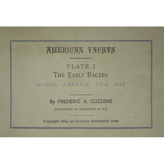 Plate 1: The Early Racers. Verso.