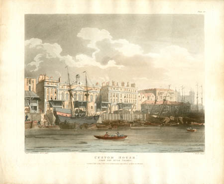 Custom House, From the River Thames