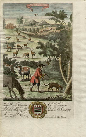 The Harborer with ye Blood Hound for harbouring the Stagg