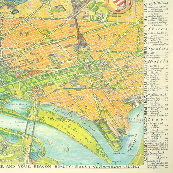 Washington, District of Columbia, Our Nation's Capital, detail