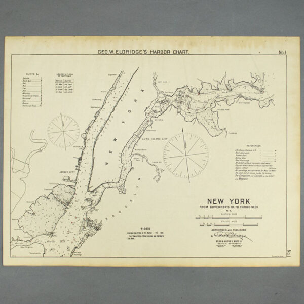 No. 1 — New York from Governor’s Island to Throg’s Neck