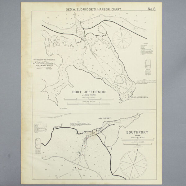 No. 8 — Port Jefferson, Long Island; Southport, Connecticut