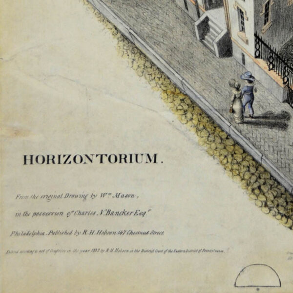 Horizontorium of the Bank of Philadelphia, detail