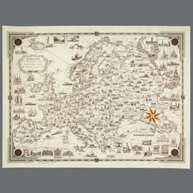 Europe, A Pictorial Map