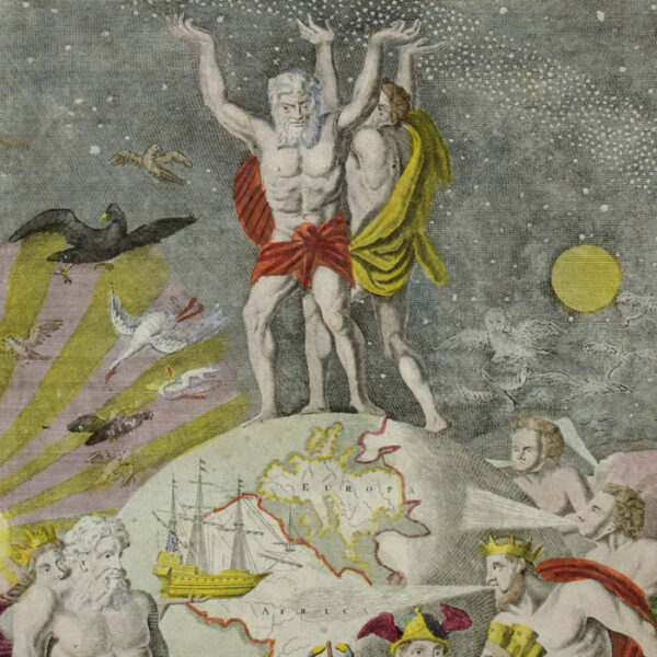 Homann, Atlas Novus Frontis Page, detail